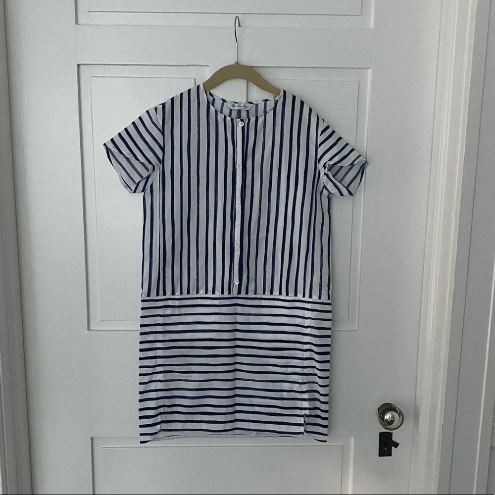 Loro Piana Girls Striped Dress